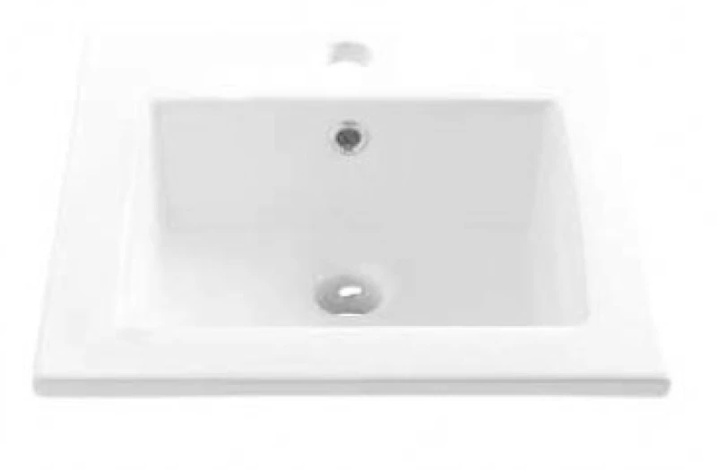 Drop Verona 40 Slim Light Beige - Πάγκος με Νιπτήρα & Καθρεφτης