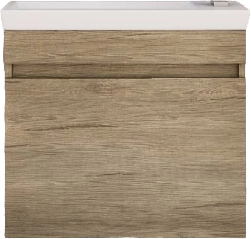 Luxus 60 Pl Wood - Βάση Επίπλου Με Νιπτήρα (60x34)