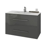 Torino 75 Anthracite - Βάση Επίπλου Με Νιπτήρα (76x46)