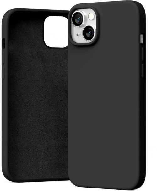 Θήκη Goospery Silicone για Apple iPhone 14 Plus Μαύρη