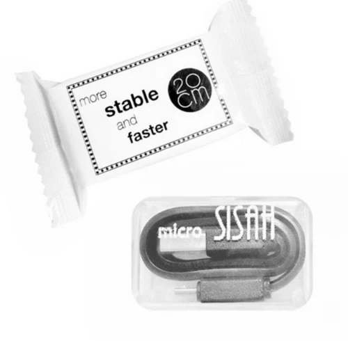 Καλώδιο σύνδεσης Jasper Candy USB σε Micro USB 20cm Μαύρο