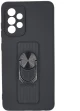 Ring Case silicone case with finger grip and stand Θήκη για Samsung Galaxy A33 5G black*