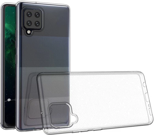 Ultra Clear 0.5mm Case Gel TPU Cover Θήκη για Samsung Galaxy A12 / Galaxy M12 transparent