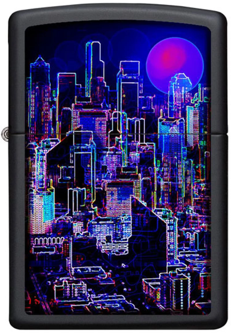 ZIPPO Αναπτήρας - Cyberpunk Design
