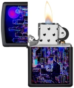 ZIPPO Αναπτήρας - Cyberpunk Design