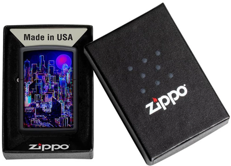 ZIPPO Αναπτήρας - Cyberpunk Design