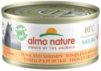 Almo Nature HFC Natural Can 70gr με Τόνο και Γαρίδα