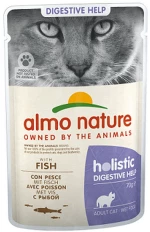Almo Nature Holistic Digestive Cat Pouch 70gr με Ψάρι