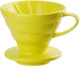 Κεραμικό Dripper J04 Feggrini 1-4 Κούπες Kίτρινο