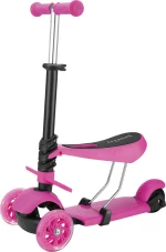 Nils Extreme G&C Πατίνι Τρίτροχο 2 Σε 1 Fun S979A Ροζ #GC-S979A PNK