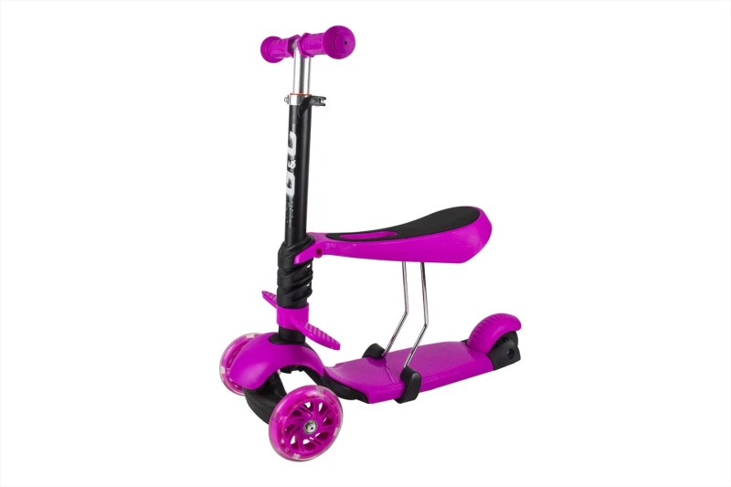 Nils Extreme G&C Πατίνι Τρίτροχο 2 Σε 1 Fun S979A Ροζ #GC-S979A PNK