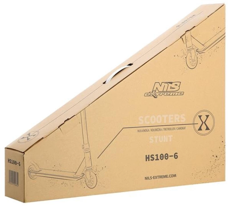 Nils Extreme Πατίνι Δίτροχο Stunt HS100-6 Black Gold #16-50-232