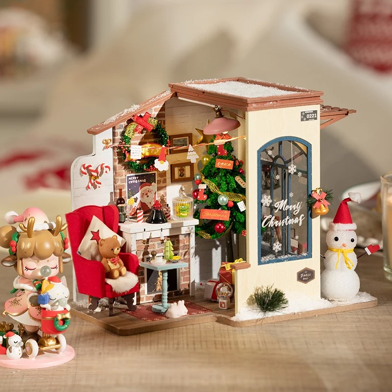 Rolife Snow House DIY Wooden Dollhouse DG18