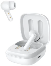 QCY T13 ANC In-ear Bluetooth Handsfree Ακουστικά με Θήκη Φόρτισης Λευκά