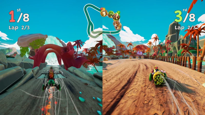 GIGANTOSAURUS: DINO KART - PS4