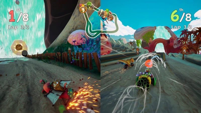 GIGANTOSAURUS: DINO KART - PS4