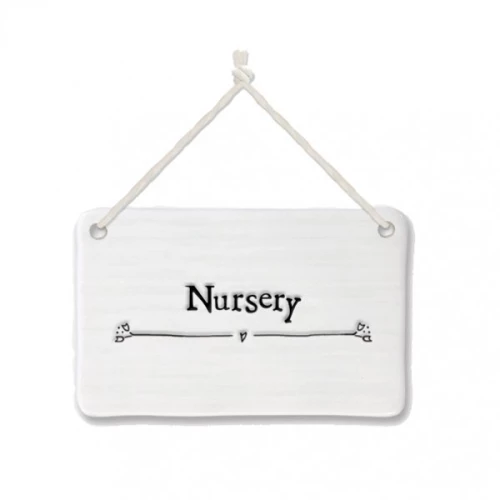 ΠΟΡΣΕΛΑΝΙΝΗ ΕΠΙΓΡΑΦΗ - NURSERY