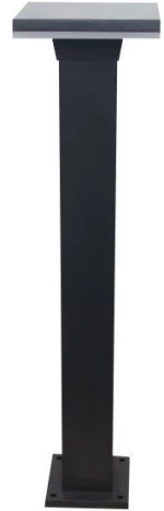 ΚΟΛΩΝΑΚΙ ΑΛΟΥΜΙΝΙΟΥ 12W Φ150X150X600 IP65 3000K ΜΑΥΡΟ