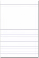 Skag Super Διεθνές τετράδιο μισό φύλλο 17x25cm 50φ μπλε