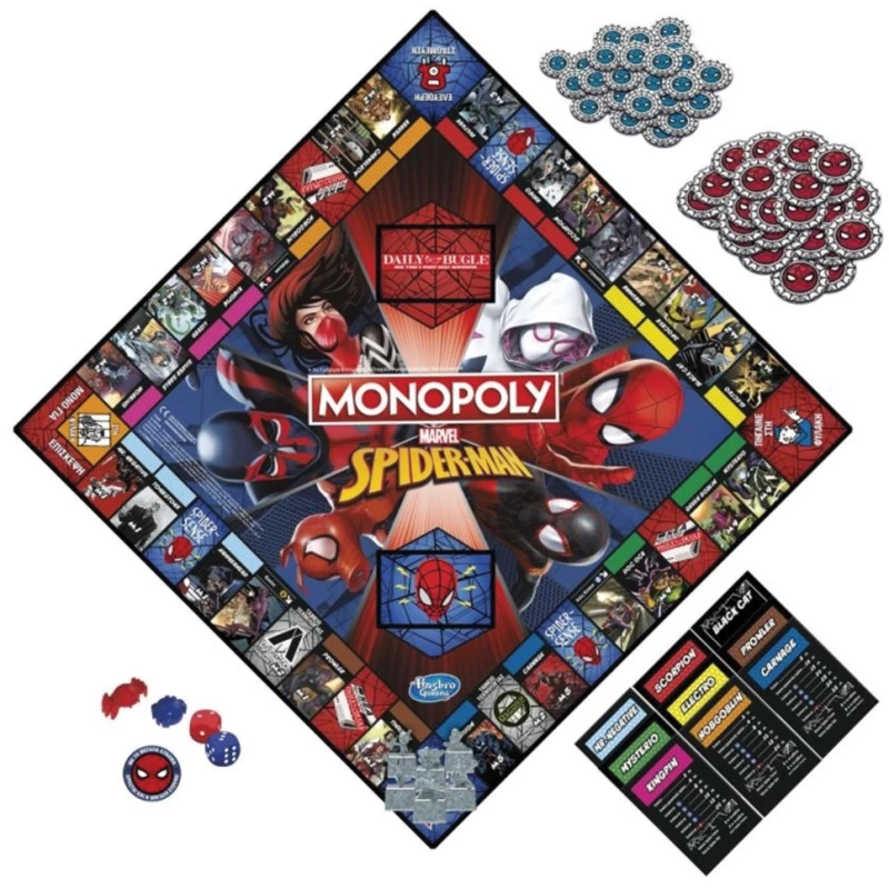 Hasbro F3968 Monopoly Spiderman παιχνιδολαμπάδα