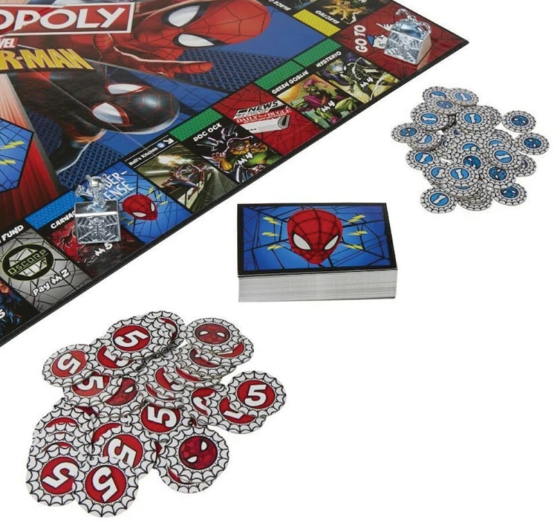 Hasbro F3968 Monopoly Spiderman παιχνιδολαμπάδα