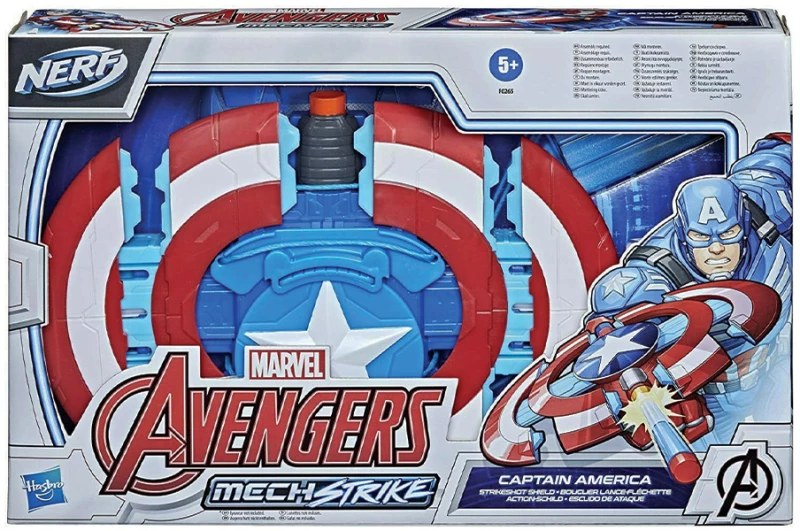 Hasbro Avangers Mech Strike 819-02650 ασπίδα - γάντι Iroman παιχνιδολαμπάδα