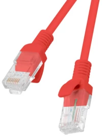 Lanberg PCU6-10CC-0050-R networking cable 0.5 m Cat6 U/UTP (UTP) Red