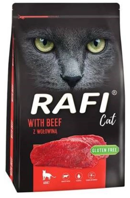 DOLINA NOTECI Rafi Cat with Beef - Dry Cat Food - 7 kg
