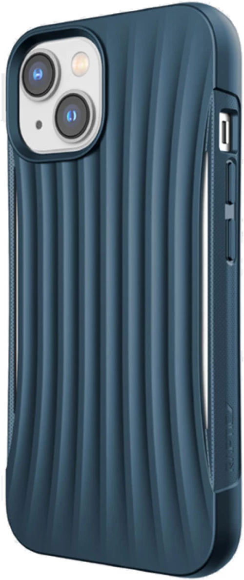 X-Doria Raptic Clutch - Biodegradable case for iPhone 14 (Drop-Tested 3m) (Blue)