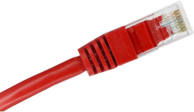 Alantec KKU5CZA1 networking cable Red 0.25 m Cat5e U/UTP (UTP)