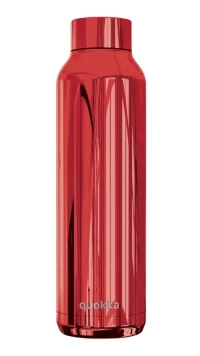 Quokka Solid - 630 ml Stainless Steel Thermo Bottle (Sleek Ruby)