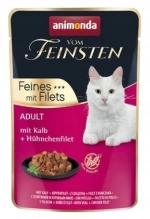 ANIMONDA vom Feinsten Veal - wet cat food - 85 g