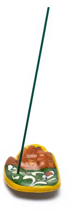 Χειροποίητη Κεραμική Βάση για Αρωματικά Στικ και Κώνους Offering Hands