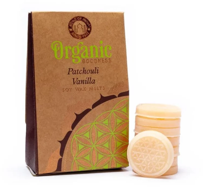 Αρωματικό Κερί Patchouli Vanilla Organic Wax Melts για Καυστήρες