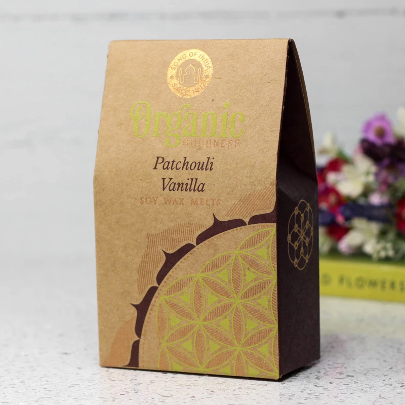 Αρωματικό Κερί Patchouli Vanilla Organic Wax Melts για Καυστήρες