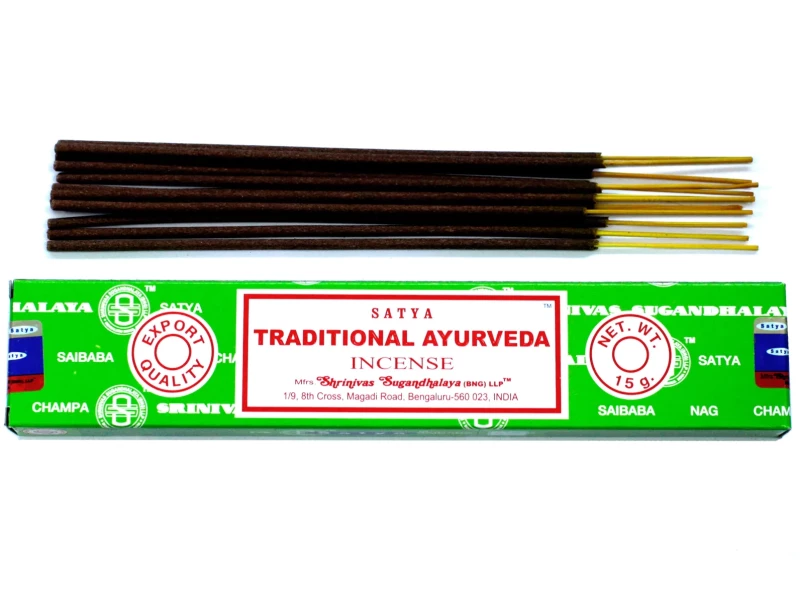 Αρωματικά Στικ Θεραπευτικό Μείγμα Satya Traditional Ayurveda Incense Sticks 15g