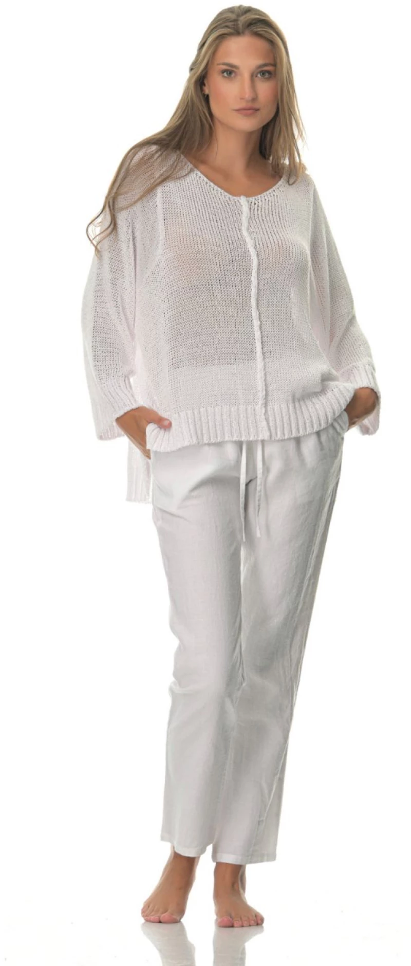 Πουλόβερ Γυναικείο White