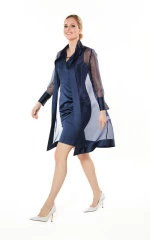 Μαντό Γυναικείο Elegant Μπλε