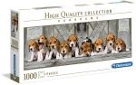 Clementoni Παζλ Panorama High Quality Collection Σκυλάκια Beagles 1000 τμχ