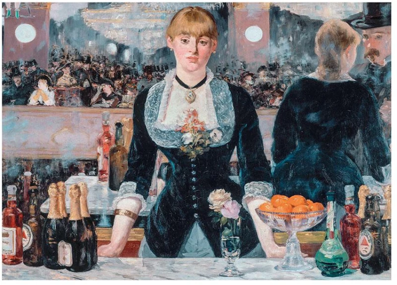 Clementoni Παζλ Museum Collection Manet: Μπαρ Στο Φολί Μπερζέρ 1000 τμχ