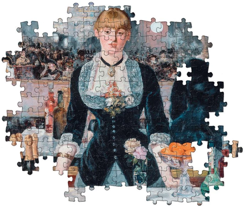 Clementoni Παζλ Museum Collection Manet: Μπαρ Στο Φολί Μπερζέρ 1000 τμχ