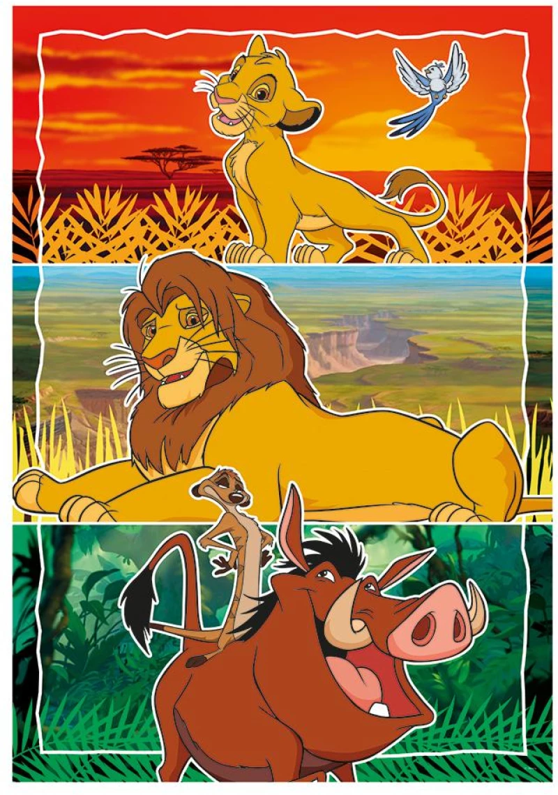 Clementoni Παιδικό Παζλ Supercolor Disney Classic 3x48 τμχ