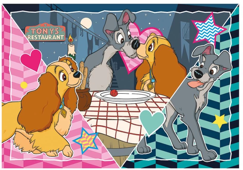 Clementoni Παιδικό Παζλ Supercolor Disney Classic 3x48 τμχ