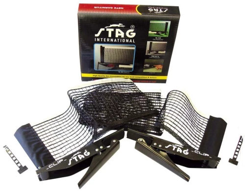 Δίχτυ Ping Pong Stag Με Στήριγμα ITTF Approved 42764