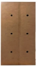 VELCO Pro Systems ΠΑΠΟΥΤΣΟΘΗΚΗ ΜΕ 2 ΠΟΡΤΕΣ, ΣΥΡΤΑΡΙ - ΑΕΡΙΖΟΜΕΝΗ ΠΛΑΤΗ 63x24x106 εκ. ΣΦΕΝΔΑΜΟΣ