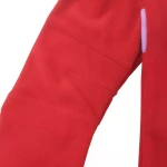 Fleece παιδική μπλούζα για κορίτσια Plus-Minus Logo 65080-62G1 RedFlame
