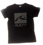 TSHIRT RUSTY BOYS TEAM BLACK