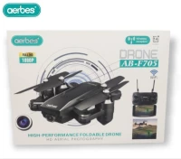 Επαναφορτιζόμενο πτυσσόμενο drone μαύρο AB-F705 AERBES