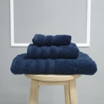 Πετσέτα Λουτρού 75x140cm Βαμβακερή Premium 600gsm Joli Μπλε