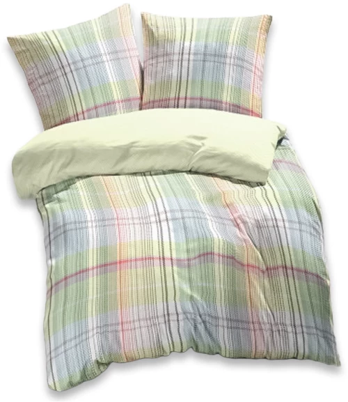 Σεντόνια Σετ 3 τμχ Μονά Mint 170x260cm Vesta Home Danai-2